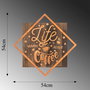 Wallity Life Begins After Coffee - Cobre